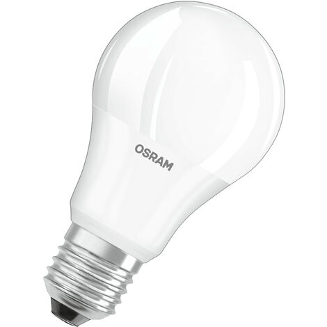 OSRAM Lampada LED - E27 - bianco caldo - 2700 K - 9 W - Sostituisce lampade ad incandescenza 60W - opaca - LED DAYLIGHT SENSOR CLASSIC A
