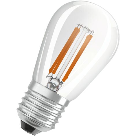 Osram Lampadina LED a goccia filamento E14 Bianco caldo 15 W / 136 lm