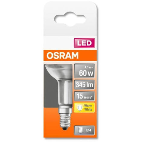 Osram - lámpara led superstar r50 (60) -4.3w e14 / 827 - 4058075126022 - 4058075126022