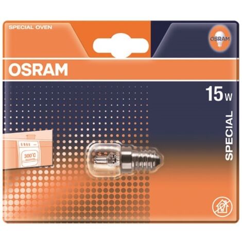 Osram - lampe de four cl 15w 230v e14 bli1 300° - 4050300065052 -