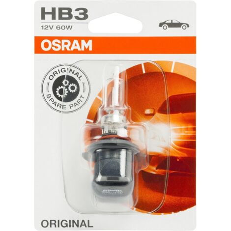 OSRAM Lampe de phare halogene Original Hb3