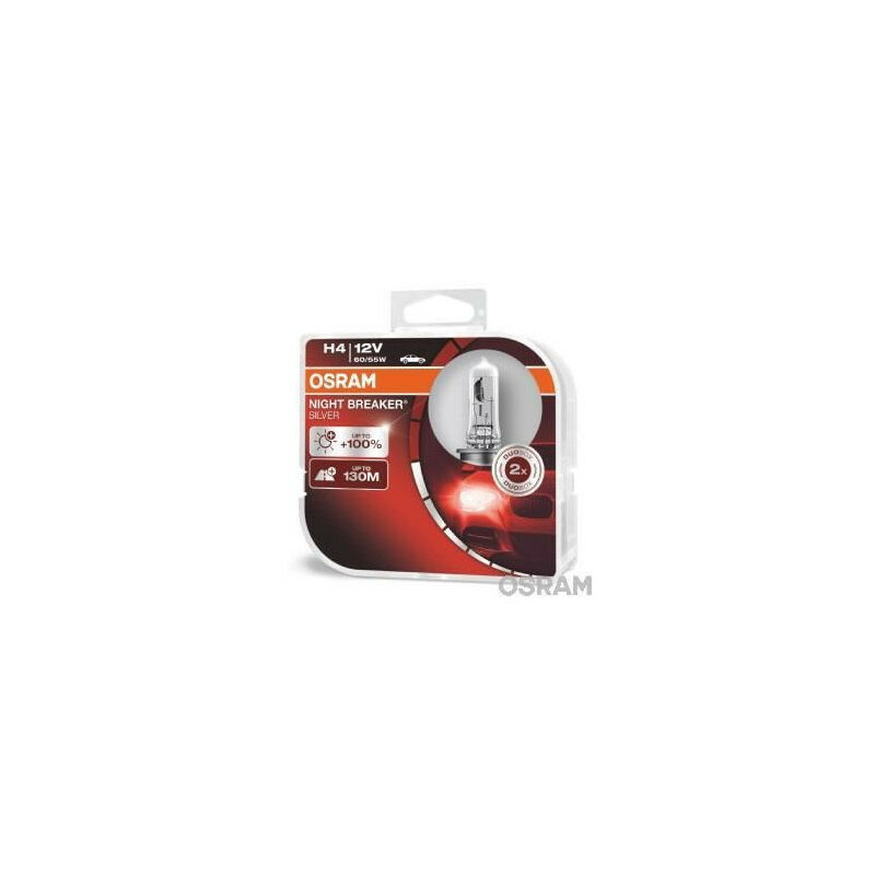 Lampe de phare NIGHT BREAKER SILVER H4 - Osram