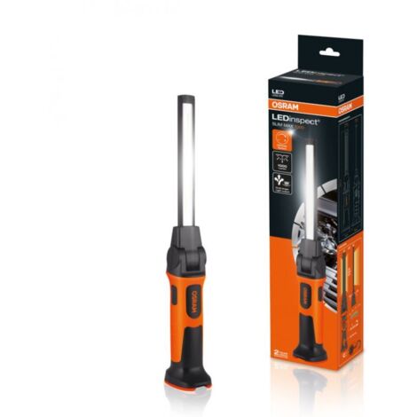 Osram – Lampe d'inspection LED 1000 lm – Rechargeable sans fil – Autonomie 1,5 h – LEDIL410 – IP65 pour chantiers humides