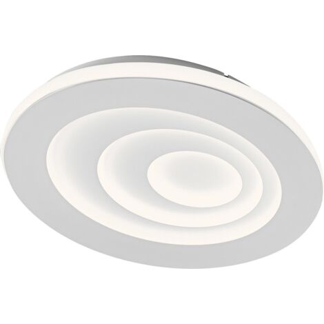 Osram LED Deckenleuchte Orbis Spiral Oval weiß Ø 36 cm 27 W Deckenlampen & Kronleuchter