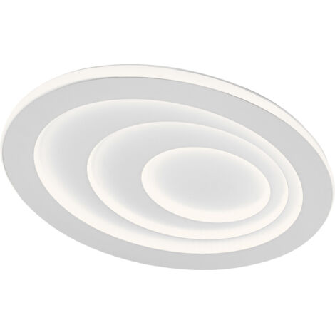 Osram LED Deckenleuchte Orbis Spiral Oval weiß Ø 49 cm 37 W warmweiß Deckenlampen & Kronleuchter