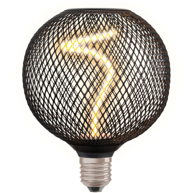 Osram Led Dekoleuchtmittel E27 Globe Schwarz 3, 5w Dimmbar Warmweiß Led-leuchtmittel