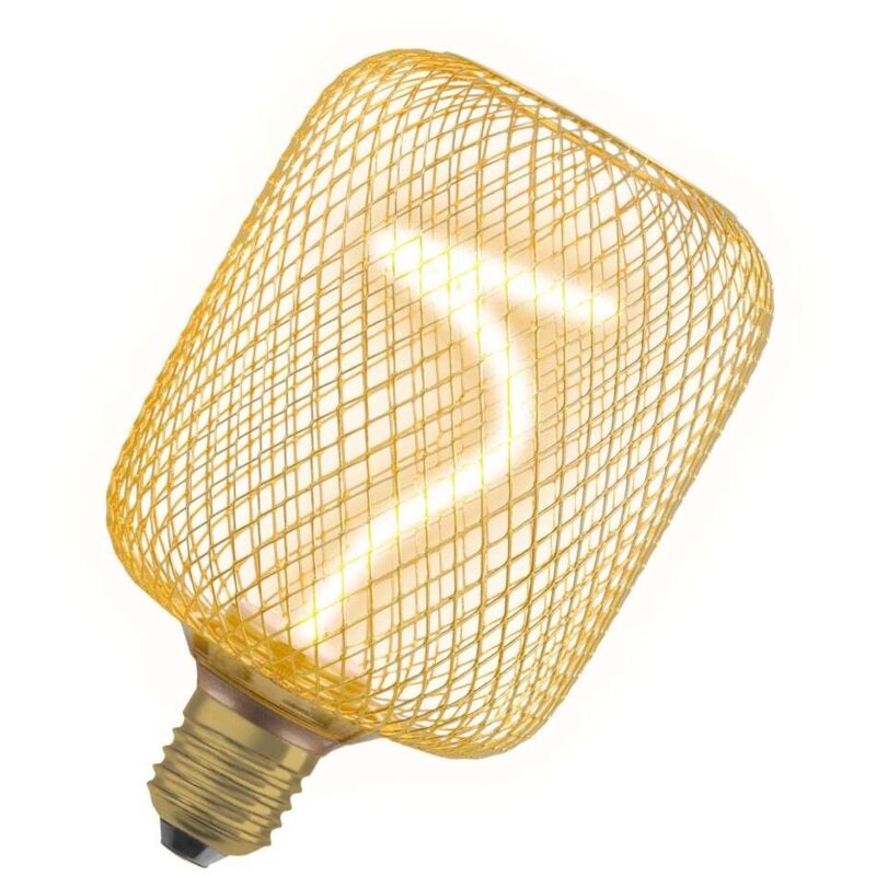 Osram Led Dekoleuchtmittel E27 Square Gold 3, 5w Dimmbar Warmweiß Led-leuchtmittel
