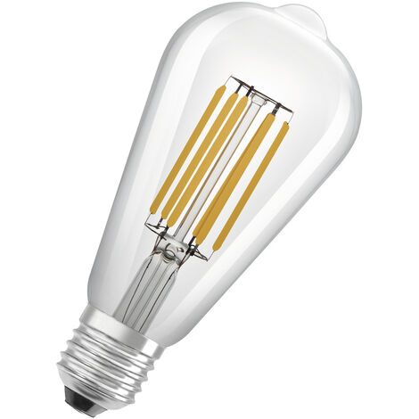OSRAM - Led edison clair filament classe A 4w e27 blanc chaud