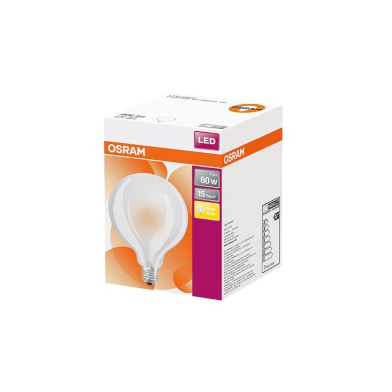 Led n/a Osram 4058075808713 6.5 w = 60 w blanc chaud (ø x l) 95 mm x 138 mm 1 pc(s) S303891