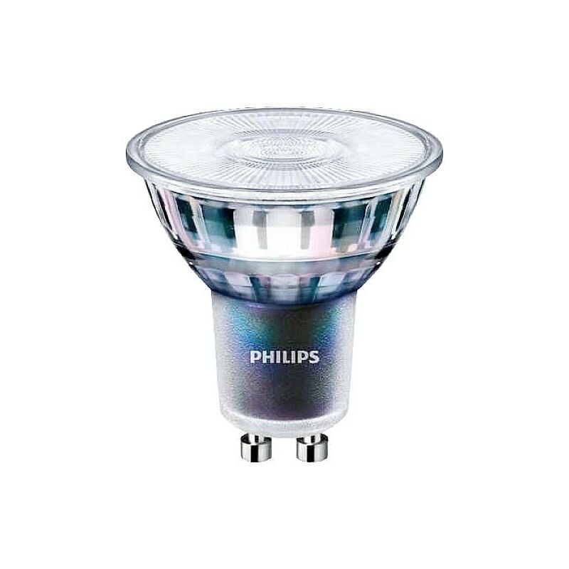 Philips - led 70765400 led cee f (a - g) GU10 forme de cône 5.5 w = 50 w blanc chaud (ø x l) 50 mm x 54 mm à intensité variable 1 pc(s) S523822