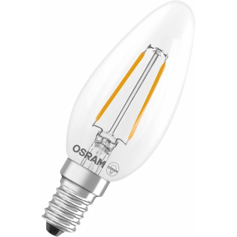 OSRAM LED Lampe Retrofit, 1,8 W, E14, 2700 K, EEK: D, 250 lm, IP20, warmweiß