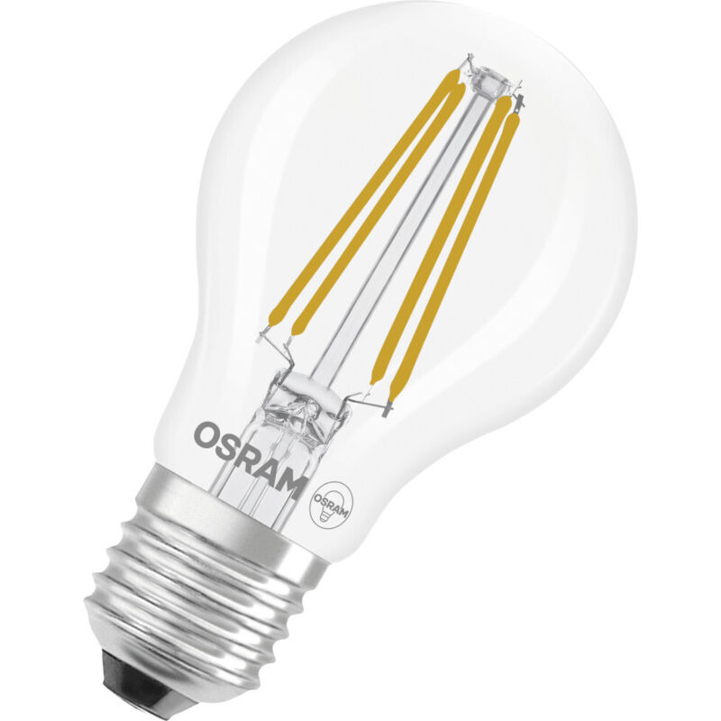 Osram Led Leuchtmittel E27 Superstar Classic 5, 9w Klar Dimmbar Warmweiß