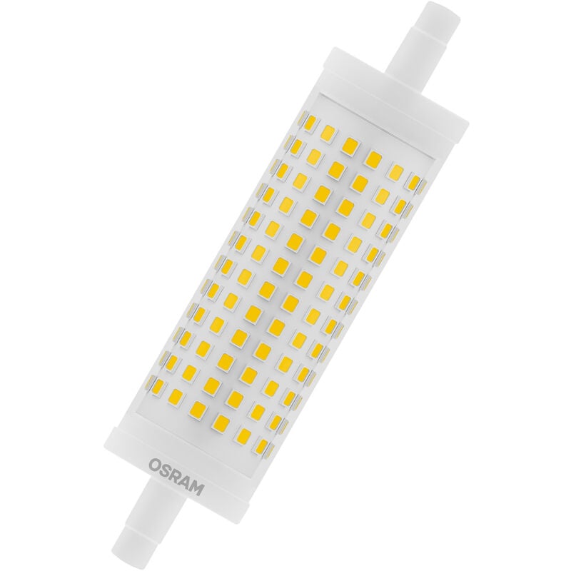 Led line R7S dim / led Tube: R7s, dimmable , 17,50 w, 150-W-remplacement, clair, Warm White, 2700 k - Osram
