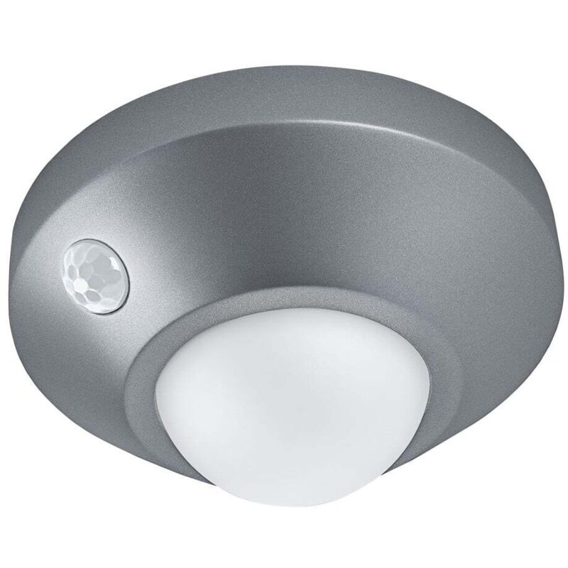 Osram Led-nachtlicht Nightlux Ceiling Mit Licht- & Bewegungssensor 8, 6 Cm Kaltweiß Silber