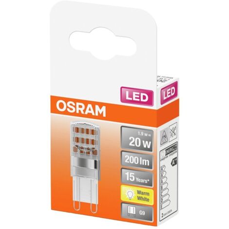 Osram - led pin cl (20) 1,9w/827 g9 - 4058075432307 - 4058075432307