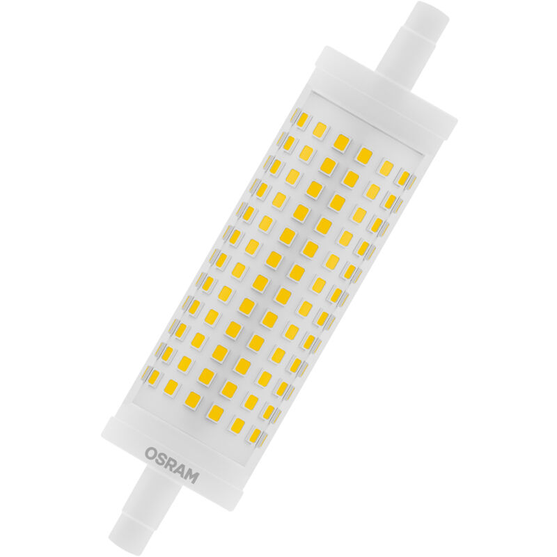 Led Line avec culot R7s Retrofit, 19 w / 2452 lm, lumière blanche froide et claire de 4000 k, non dimmable. IP20, verre sans plomb, diamètre 28 mm, Led Line avec culot R7s Retrofit, 19 w / 2452 lm, lumière blanche froide et claire de 4000 k, non dimmable. IP20, verre sans plomb, diamètre 28 mm,