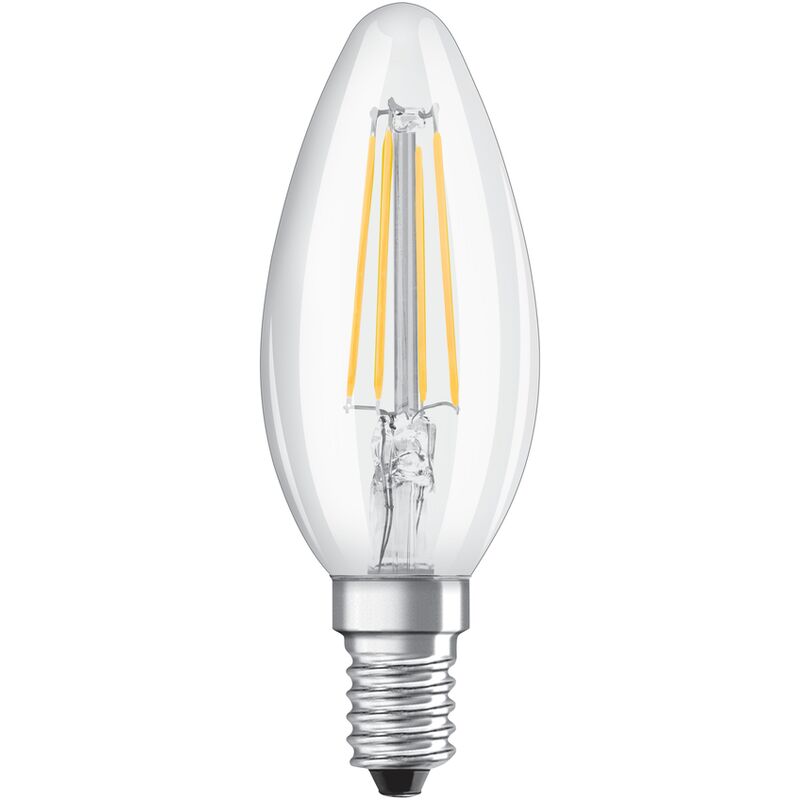 

LED Retrofit RGBW bombilla con mando Bombilla LED , Casquillo E14 , 2700 K , 5,50 W , Equivalente a 40W , Blanco cálido - Osram
