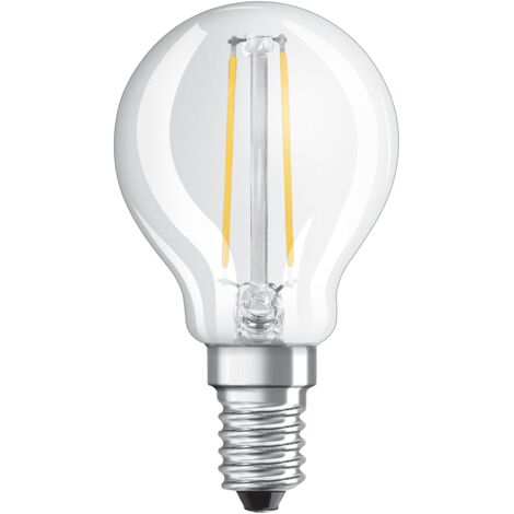 OSRAM - Led sphérique clair fil. 2.5w e14 250lm 2700K chaud bte 1