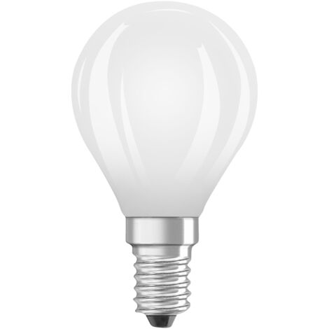 OSRAM LED sphérique verre dépoli variable 6.5W E14