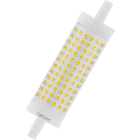 OSRAM LED Stablampe mit R7s Sockel, LED-Röhre mit 17,50 W-Glühbirne, Ersatz für 50W-Glühbirne, Warmweiss (2700K)