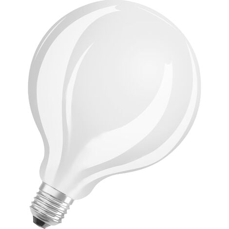 OSRAM LED Star GLOBE125, matte Filament LED-Lampe in Globe Form mit 125mm Durchmesser, E27 Sockel, Kaltweiß (4000K), 2452 Lumen, Ersatz für herkömmliche 150W-Glühbirnen, 1er-Pack