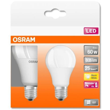 OSRAM - Led star std rgbw dep radiateur var 9w e27 chd boite 2