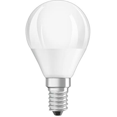 OSRAM LED SUPERSTAR CLASSIC P Lampadina LED, Attacco: E14, Bianca Fredda, 4000 K, 5 W, Equivalenti a 40 W, LED Retrofit CLASSIC B DIM, Opaco, Confezione da 6 Pezzi