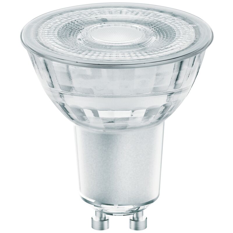 

OSRAM LED SUPERSTAR PAR16 GLOWdim Bombilla LED reflectora , Casquillo GU10 , 2700 K , 4,50W , Equivalente a 50W , Blanco cálido