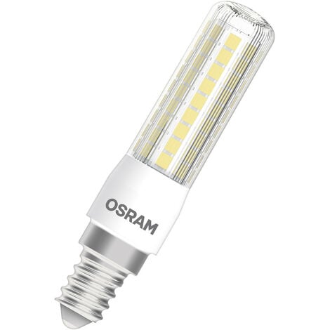 OSRAM LED Superstar Special T SLIM, Dimmbare schlanke LED-Spezial Lampe, E14 Sockel, Warmweiß (2700K), Ersatz für herkömmliche 60W-Leuchtmittel, 1er-Pack