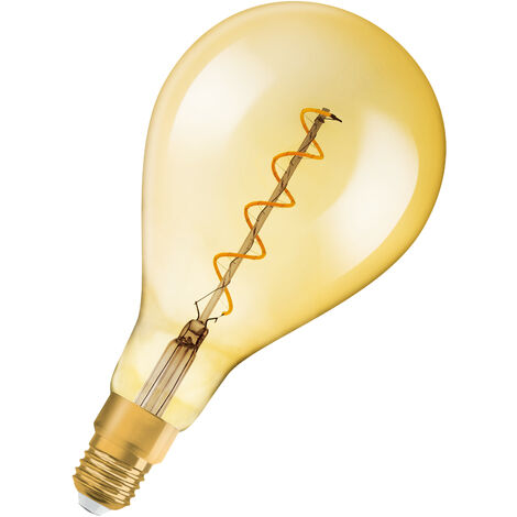 OSRAM LED Vintage Edition 1906, Sockel: E27, Dimmbar, Warmweiß, Filament Gold