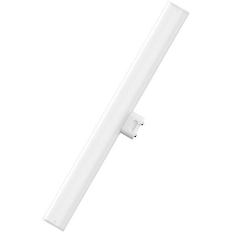 OSRAM LEDinestra stabförmige LED-Lampe aus gefrostetem Kunststoff, S14d Fassung, dimmbar, warmweißes Licht mit 2700 K, 30 cm lang, 3 W, 275 lm, ausgezeichnete Farbwiedergabe mit CRI 90, EEK F.