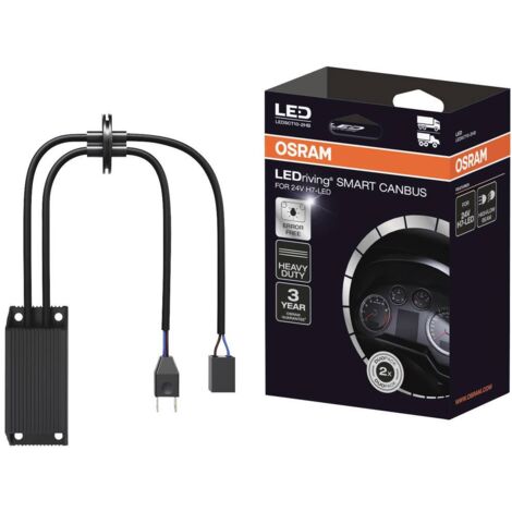 OSRAM LEDriving Smart CANBUS LEDSCT10-2HB 24 V, CANBUS pour panneau de lampe LED rétrofit, accessoires pour LED 24 V H7