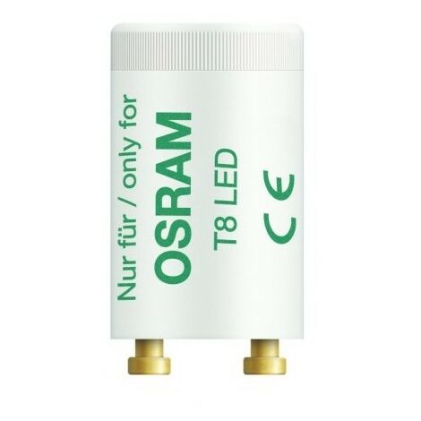Osram – Lot de 2 starters pour tube T8 LED 230V – Tension 230V – Compatible avec tubes LED – Économie d'énergie et performance accrue