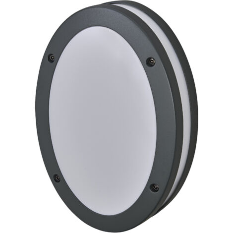 OSRAM Luminaire extérieur ENDURA CLASSIC ORBI W, applique murale, E27, gris foncé, aluminium, installation facile et rapide, diffuseur dépoli, classe de protection IP65, utilisation en extérieur