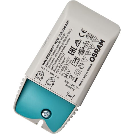 Osram Mouse 105VA 230V Transformateur 12V Halogène/LED -