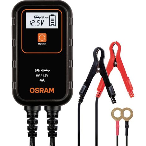 OSRAM OEBCS904 4052899620520 Chargeur automatique 6 V, 12 V 2 A, 4 A 2 A, 4 A