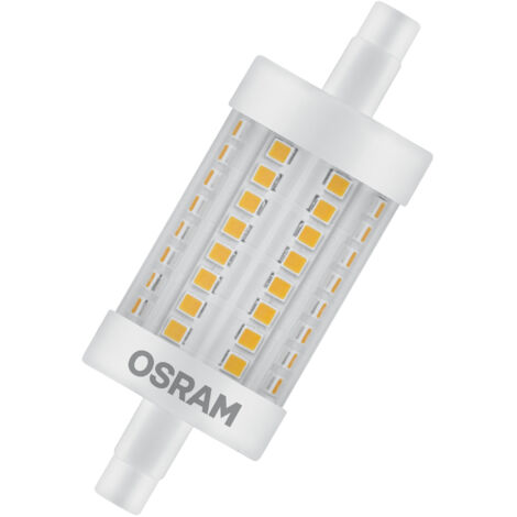 Osram Parathom Line LED R7s 78mm 6.5W 806lm - 827 Blanc Très Chaud  Équivalent 60W