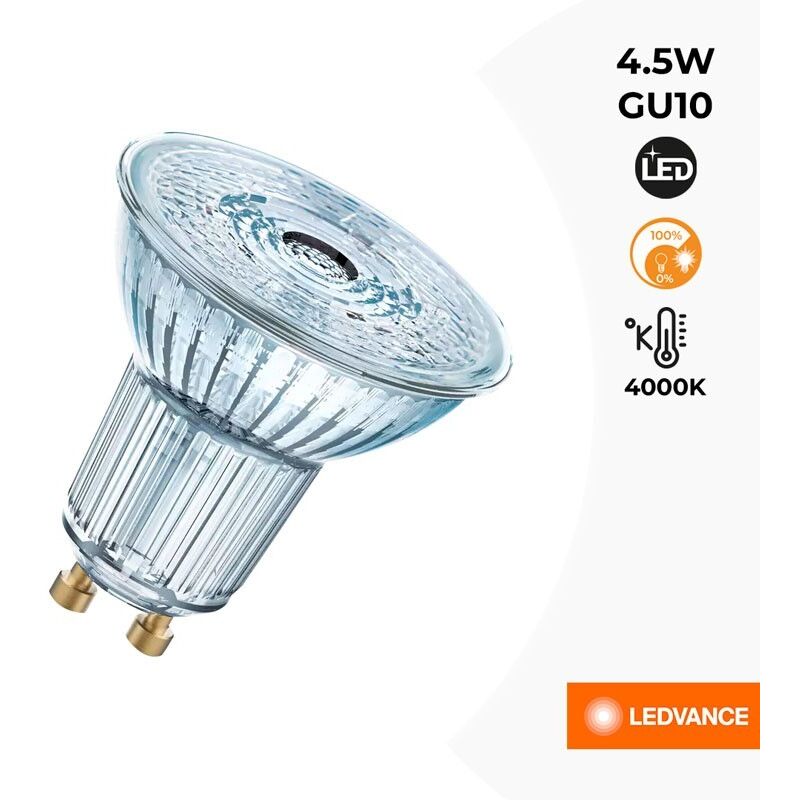 Ledvance - Ampoule led GU10 5.5W osram Parathom dim PAR16 36º Régulable