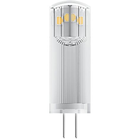 Osram Pin 12 V Lote de 2 x Bombilla LED G4, 1,80W, Equivalente a, 2700 K, Reemplazo de 20W, Paquete doble, 2