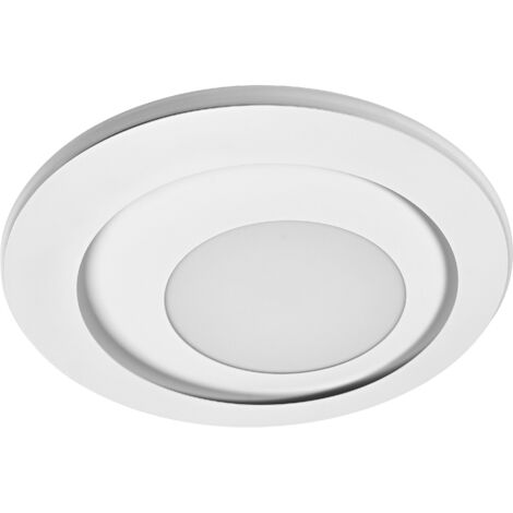 OSRAM Plafonnier LED ORBIS SPIRAL RD CL 400mm, blanc, 27W, 3000lm, couleur de lumière blanc chaud, distribution efficace de la lumière indirecte et directe, longue durée de vie, rond, IP20, 3000K.