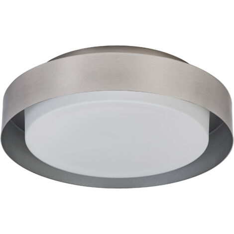 OSRAM Plafonnier ORBIS MADRID 290mm, nickel, culot E27, peut être équipé d'une ampoule connectée, haute qualité, design moderne, boîtier en métal, adapté à une utilisation en intérieur, rond, IP20