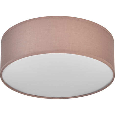 OSRAM Plafonnier ORBIS PARIS 300mm, marron, culot E27, peut être équipé d'une ampoule connectée, de haute qualité, design moderne, avec abat-jour en tissu, adapté à un usage intérieur, rond, IP20