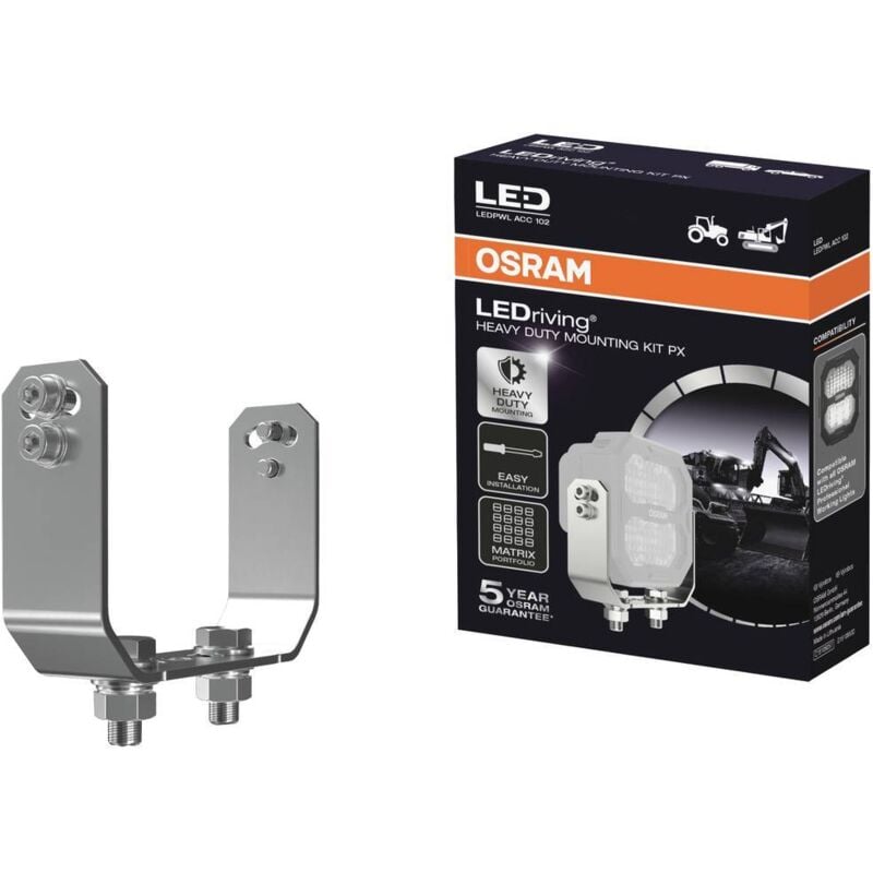 Support LEDriving® Heavy Duty Mounting Kit px ledpwl acc 102 (l x h x p) 123.25 x 88 x 35 mm - Osram