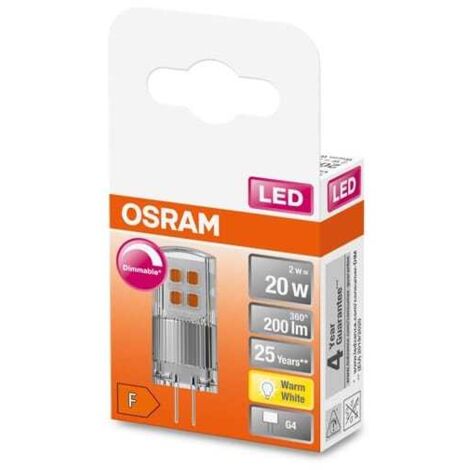 Osram - regulador de intensidad ledpin20d cl 2w/827 12v g4 fs1 - 4058075431904 - 4058075431904