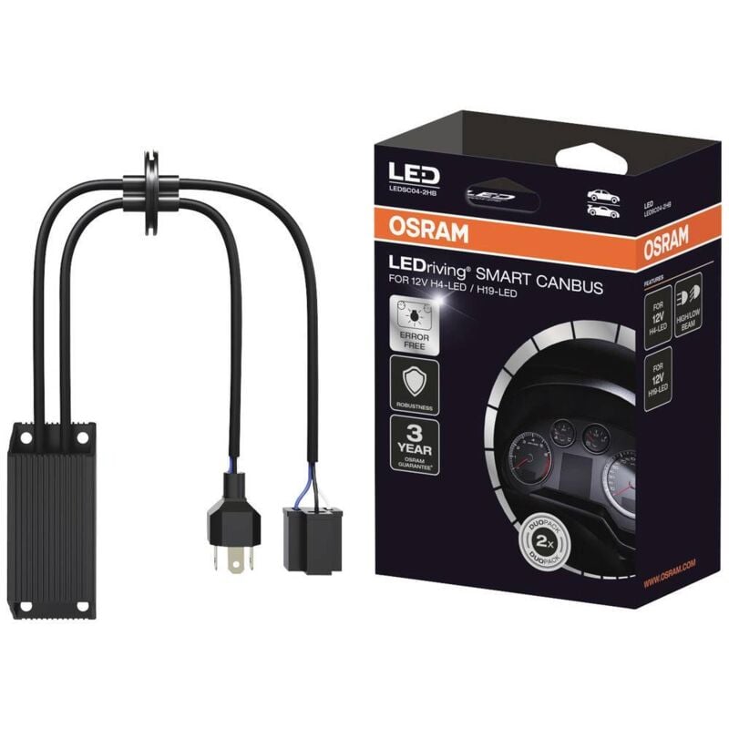 Osram - Résistance de charge CanBus LEDSC04-2HB Type de construction (ampoule de voiture) Canbus Lastwiderstand