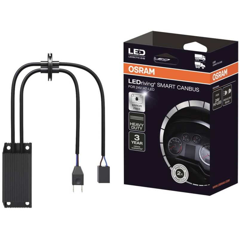 Osram LED Smart Canbus H7 24V Aluminium Ampoule