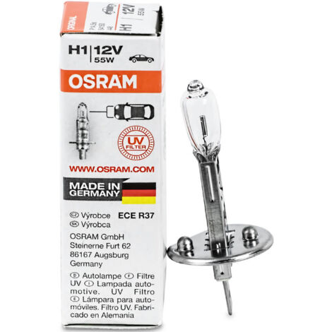 Osram Scheinwerferlampe 55W 12V P14,5s UVS 64150