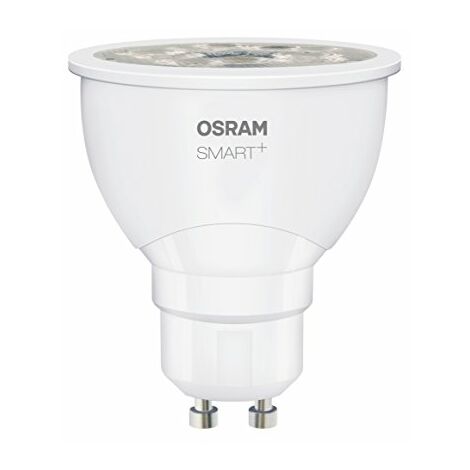 OSRAM SMART+ SPOT LED CONNECTEE | CULOT GU10 | DIMMABLE | 16 MILLIONS DE COULEURS | 6W (EQUIVALENT 50W) | ZIGBEE - COMPATIBLE ANDROID & AMAZON ALEXA