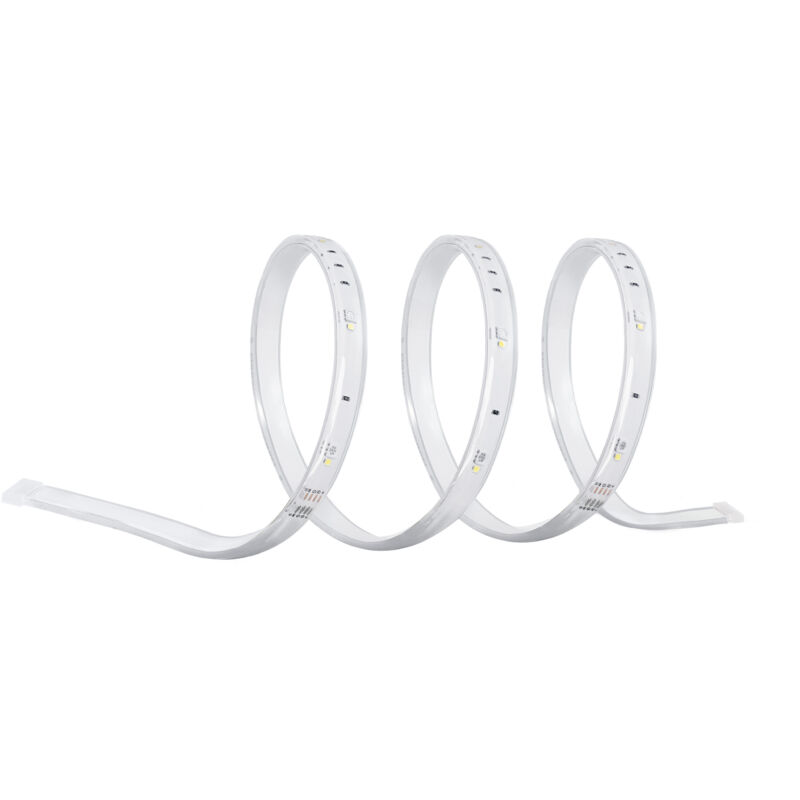 OSRAM SMART+ Zigbee bandes LED extérieures flexibles RVBB gradables, transparentes en silicone, protection IP65, pour terrasse et balcon