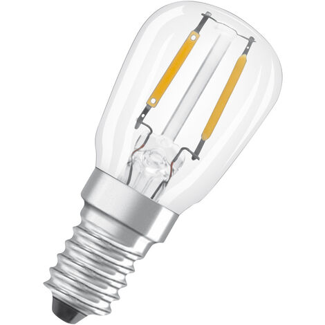 OSRAM SPECIAL T26 FIL 10 kleine LED-Speziallampe mit E14-Schraubsockel, extrem kleine Bauform, Doppelpack, 1,3W, 110lm, 2700K, warmweißes Licht, gute Rundum-Lichtausstrahlung, lange Lebensdauer